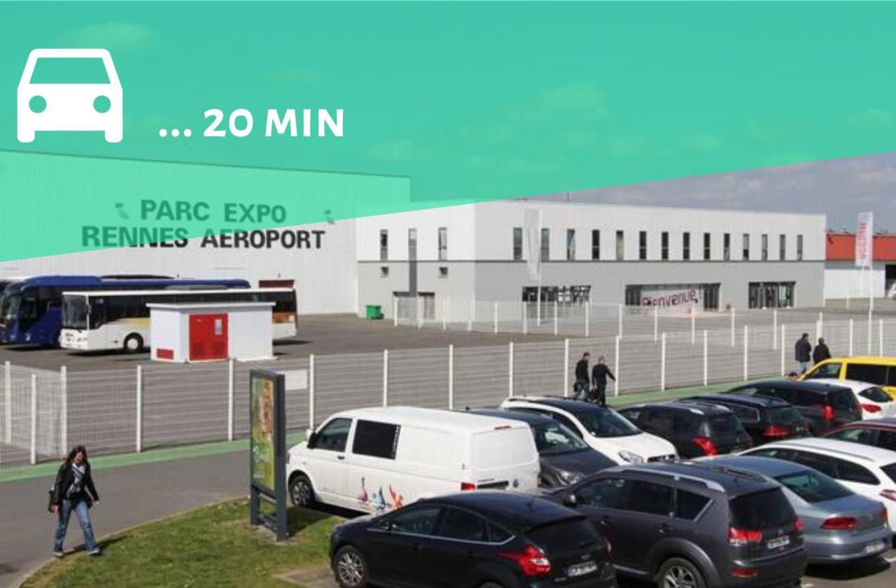 Appartement T2 - Proche Gare - Bord de Vilaine Rennes Exterior foto