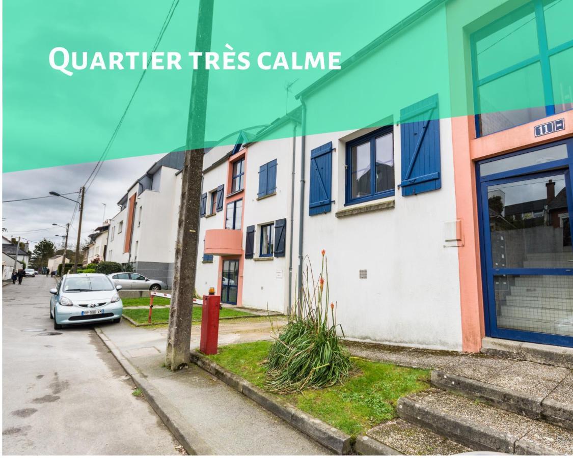 Appartement T2 - Proche Gare - Bord de Vilaine Rennes Exterior foto